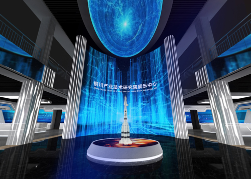 創(chuàng)新驅(qū)動 科技轉(zhuǎn)型丨銅川產(chǎn)業(yè)技術(shù)研究院展示中心施工推進中