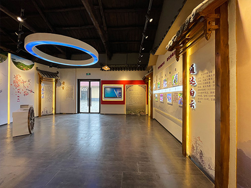 太白白云驛展廳設(shè)計(jì)施工案例展示