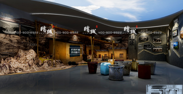 引漢濟渭展廳設(shè)計效果圖 引漢濟渭展廳設(shè)計效果圖