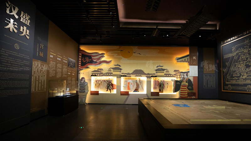 西安漢長(zhǎng)安城未央宮歷史文化博物館設(shè)計(jì)與施工 西安漢長(zhǎng)安城未央宮歷史文化博物館設(shè)計(jì)與施工