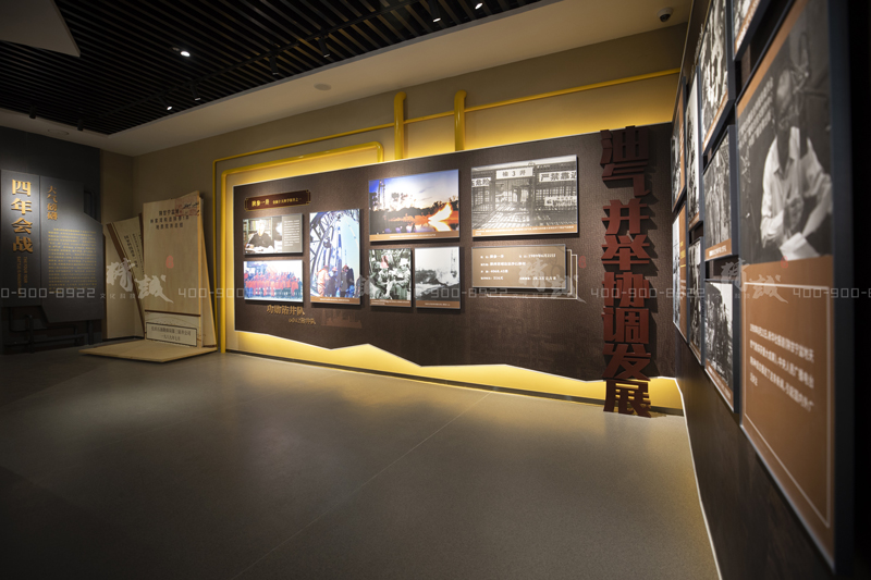 油田展館設(shè)計施工|陜參一井展覽館案例 油田展館設(shè)計施工|陜參一井展覽館案例