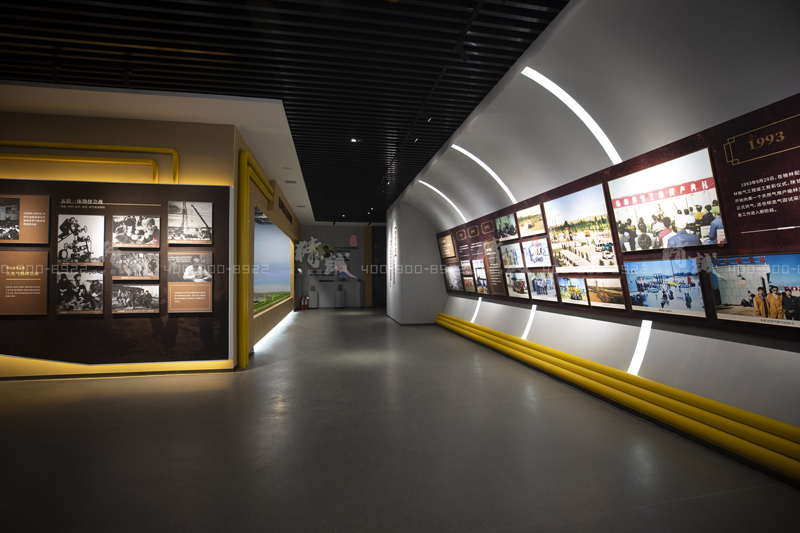 油田展館設(shè)計施工|陜參一井展覽館案例 油田展館設(shè)計施工|陜參一井展覽館案例