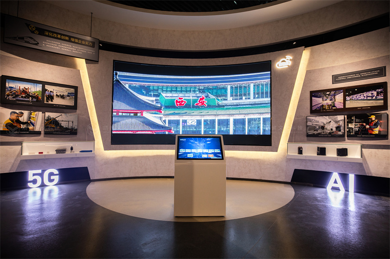 鐵路展館設計施工-陜西鐵路陳列館案例展示 鐵路展館設計施工-陜西鐵路陳列館案例展示