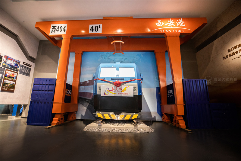 鐵路展館設計施工-陜西鐵路陳列館案例展示 鐵路展館設計施工-陜西鐵路陳列館案例展示