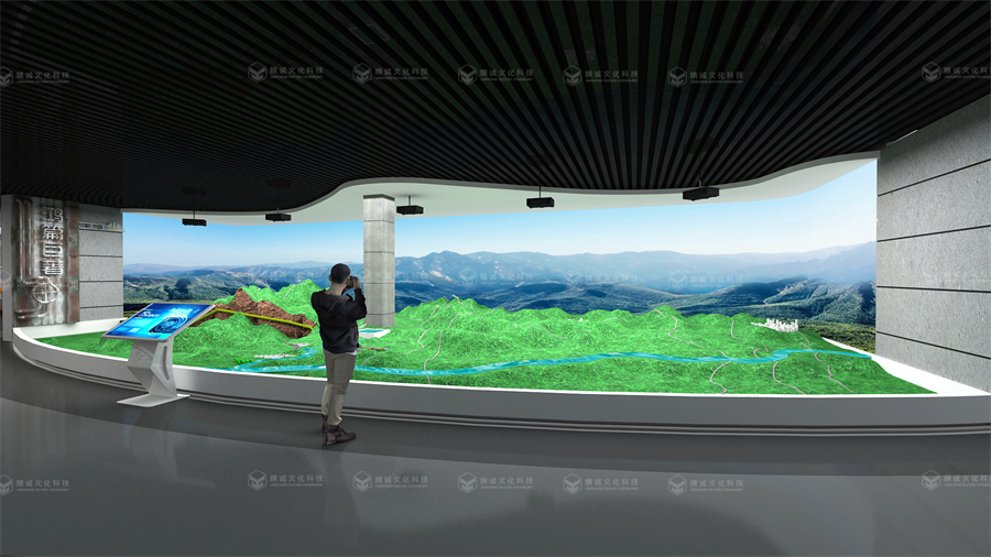 水系工程展廳設(shè)計-引漢濟渭實驗基地展廳 水系工程展廳設(shè)計-引漢濟渭實驗基地展廳