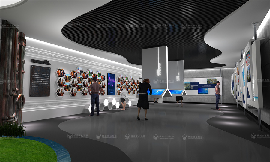 水系工程展廳設(shè)計-引漢濟渭實驗基地展廳 水系工程展廳設(shè)計-引漢濟渭實驗基地展廳