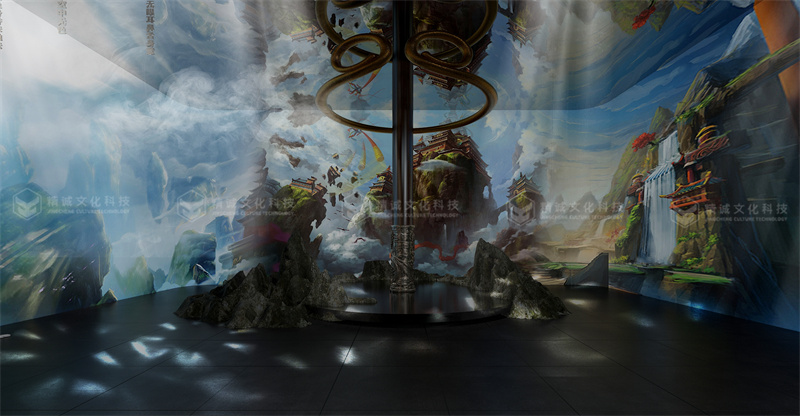 神話(huà)展廳設(shè)計(jì)-潼關(guān)古城中國(guó)神話(huà)展廳