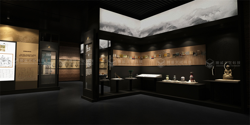 史志展館設(shè)計-榆林清清澗縣史志館 史志展館設(shè)計-榆林清清澗縣史志館