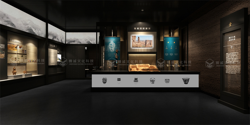 史志展館設(shè)計-榆林清清澗縣史志館 史志展館設(shè)計-榆林清清澗縣史志館